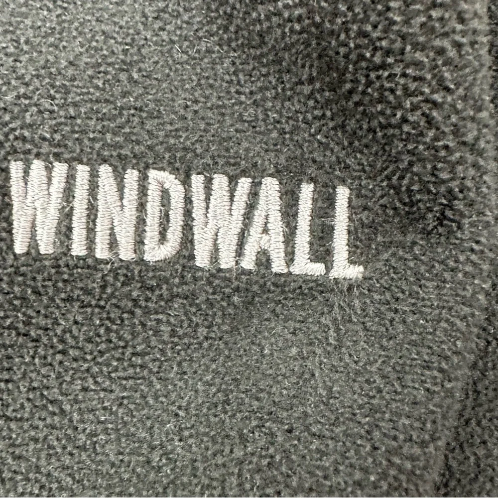 The North Face Jacket Men’s XL Black ANKU Windwall Zip Up Fleece Coat
